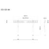Asahi Wood Processing STD-001-BK TV Wall Mount Hardware Wall FIT Mount Type 40-70 Black Standard view 2