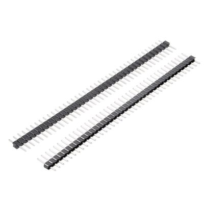 uxcell 10Pcs 2.0mm Pitch 40-Pin 8.6mm Length Single Row Straight Connector Pin Header Strip for Prototype Shield