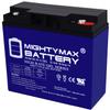 Mighty Max Battery 12V 18AH GEL Battery Replaces ADT Security Alarm 476746-4 Pack view 1