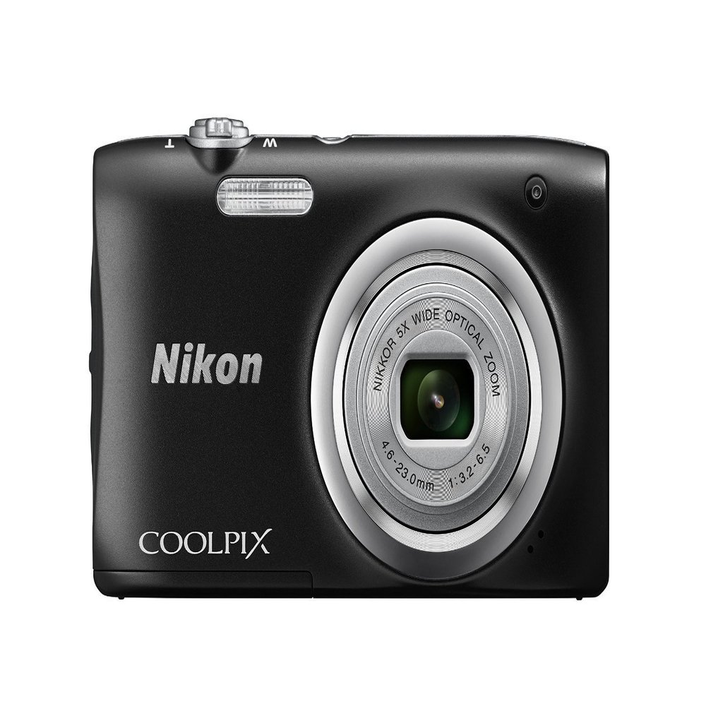 Nikon Coolpix A100 20.1 MP Point & Shoot Digital Camera, Black (Renewed)