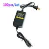 100 Pack AC to DC 5V 2A Power Converter for US Adapter Charger Supply 5V2A Wall Plug for Switch Media Router Camera 5.5mm*2.5/2.1mm view 2