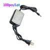 100 Pack AC to DC 5V 1A Power Converter for US Adapter Charger Supply 5V1A Wall Plug for Switch Media Router Camera 5.5mm*2.5/2.1mm view 2