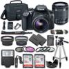Canon EOS Rebel T6 DSLR Camera Bundle with Canon EF-S 18-55mm f/3.5-5.6 IS II Lens + 2pc SanDisk 32GB Memory Cards + Accessory Kit (Renewed) view 1