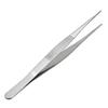 uxcell 7-Inch Stainless Steel Straight Pointed Tweezers with Serrated Tip Daily Garden Tool view 1