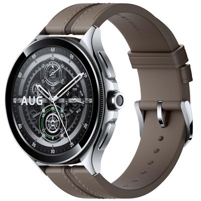 Xiaomi Watch 2 Pro, Google apps Directly on Your Wrist, Snapdragon W5+ Gen 1 Platform, Advanced Health and Workout Tracking, 5-System Dual-Band GNSS, 1.43" AMOLED Display, Silver