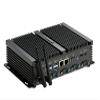 KINGDEL Powerful Mini Desktop Computer, Fanless Industrial PC, i5 Dual Core CPU, 8GB RAM, 256GB SSD, 2xNICs, 4xUSB 3.0, 4xCOM RS232, HD Port, WiFi, Metal Case, Silent Working view 1