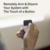 Abode Key Fob | Arm & Disarm Your abode System On The Go with The Touch of a Button - Works with All Abode Security Systems view 3