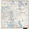 18" x 24" 1949 Map Of USSR Railroad Network & Fourth Five Year Plan Reconstruction & Development view 1
