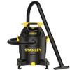 STANLEY 10 Gallon Wet Dry Vacuum, 6 Peak HP Poly Built-in Drain Shop Vac Blower with Powerful Suction, Multifunctional Shop Vacuum W/ 6 Horsepower Motor for Job Site, Garage, Basement, Van, Workshop view 1