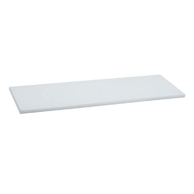 Schulte Vanity Shelf - Modern, Contemporary, Durable, Wall Shelf, White Melamine - 14" D x 36" L x 0.625" H