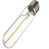 Vintage Edison LED Bulb 4 Pack,T10/T30 LED Bulbs 2W Antique COB Tubular Filament LED Bulb Tubular Edison Style LED Filament Bulb T10,Dimmable,E27 Medium Base,Warm White 2300K,Amber Glass Cover view 3