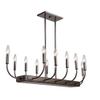 Artcraft Lighting AC11282PN Contemporary Modern Three Light Pendant from Alexandria Collection in Polished Nickel Finish, Silver, 17.00x10.00x10.00 view 1