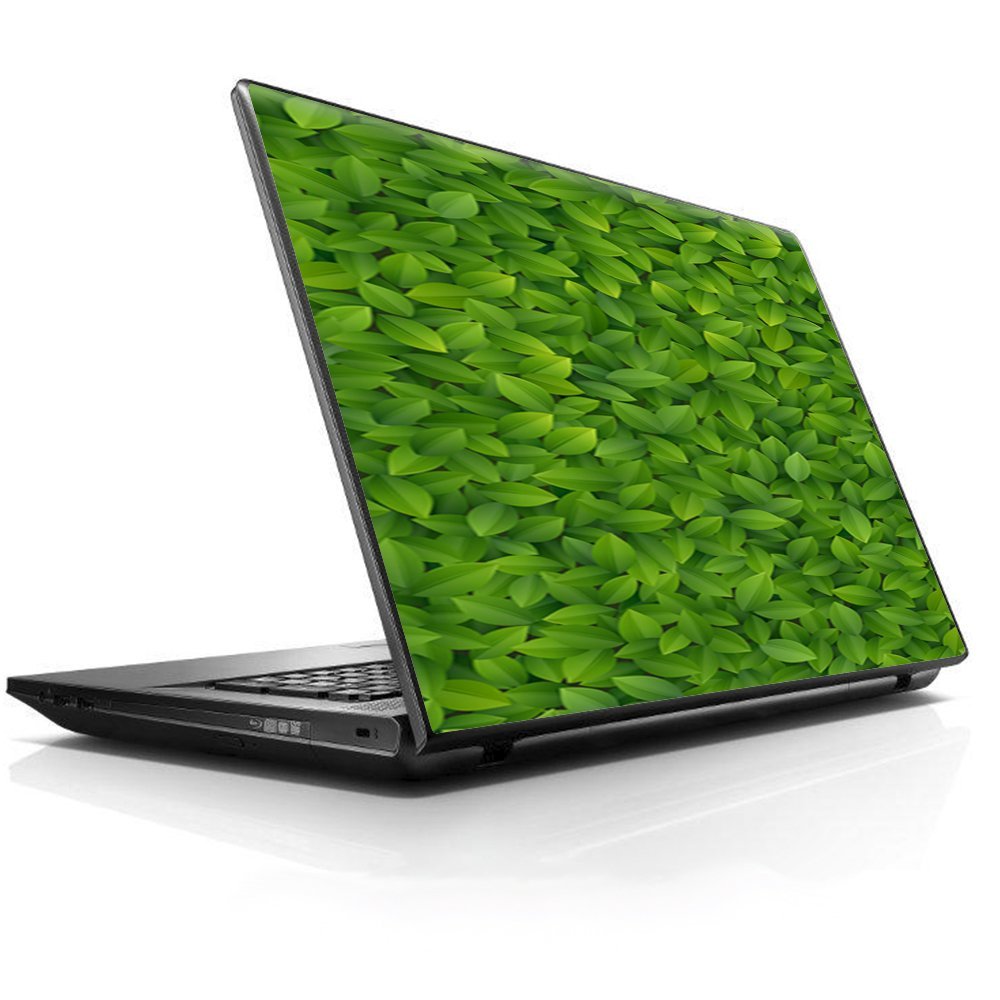 15 15.6 inch Laptop Notebook Skin Vinyl Sticker Cover Decal Fits 13.3" 14" 15.6" 16" HP Lenovo Apple Mac Dell Compaq Asus Acer Green Leaves