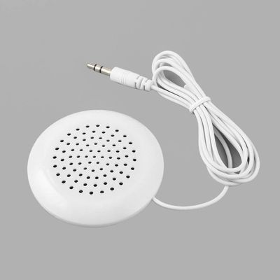 Mini White 3.5mm Pillow Speaker for MP3 MP4 Player For iPhone For iPod CD Radio