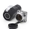 SZJELEN XHP20 15A 500V 7Pin Power Industrial Cable Connector,Female Plug and Male Socket,Waterproof Electrical Wire Connector Plug Socket IP67 (7Pin, Plug Female &Socket Male) view 1