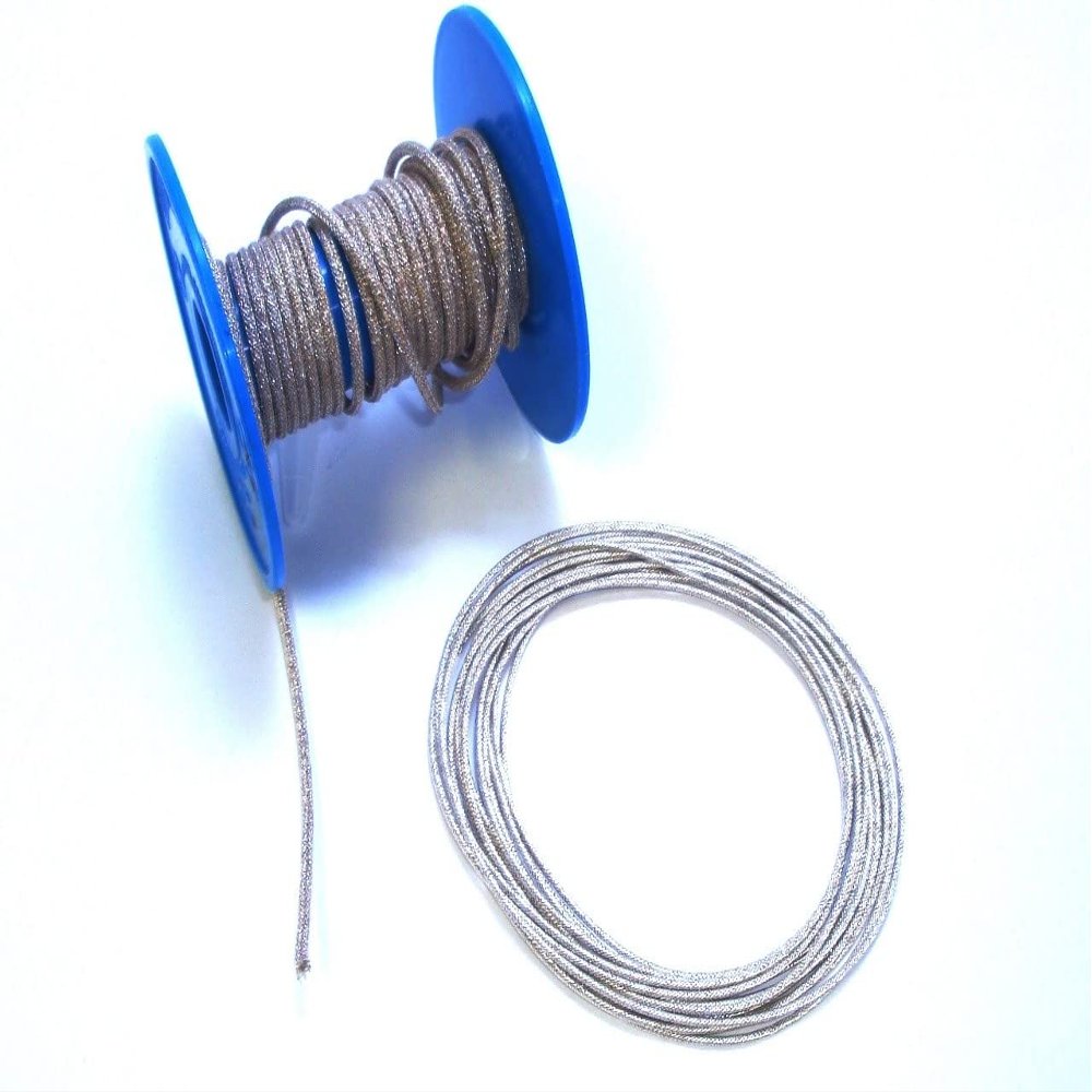 Springfield Speaker Braided Car Audio Subwoofer Tinsel Lead Wire (3500 watts, .081" Dia, 5 Feet)