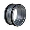 DL Wholesale 10in Straight Duct Connector Galvanized Steel with Rubber Gaskets for Airtight HVAC Ventilation Inline Fan and Filter Connections view 1