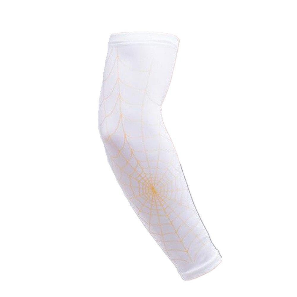 coinbuylot 1Pair Elastic Tattoo Sleeve Cover Light Tattoo Cover Up Forearm Band Arm Sleeves (C, XL)