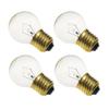 G45 High Temp Oven Light Bulb, 40 Watt 120V 570 F, E26 Medium Base, 4-Pack view 1