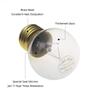 G45 High Temp Oven Light Bulb, 40 Watt 120V 570 F, E26 Medium Base, 4-Pack view 3