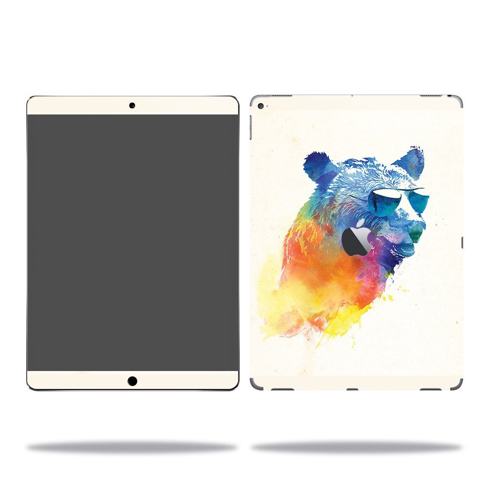 MightySkins Skin Compatible with Apple iPad Pro - Sunny Bear | Protective, Durable, and Unique Vinyl Decal wrap Cover | Easy to Apply, Remove, and Change Styles | Made in The USA