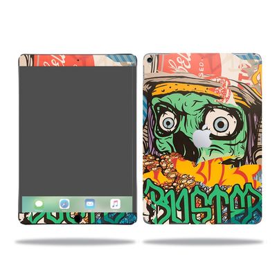MightySkins Skin Compatible with Apple iPad Pro - Zombie Attack | Protective, Durable, and Unique Vinyl Decal wrap Cover | Easy to Apply, Remove, and Change Styles | Made in The USA