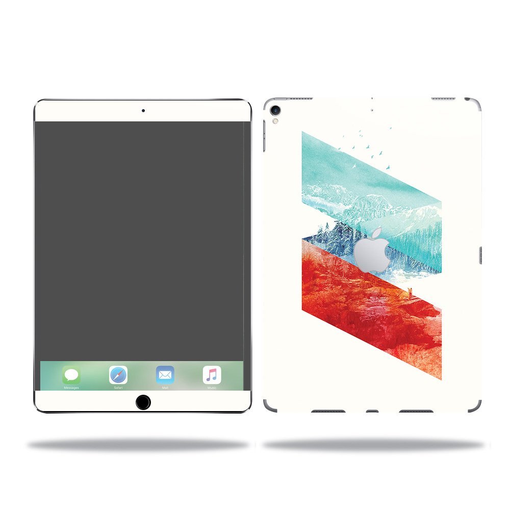 MightySkins Skin Compatible with Apple iPad Pro - Mountain Stripes | Protective, Durable, and Unique Vinyl Decal wrap Cover | Easy to Apply, Remove, and Change Styles | Made in The USA