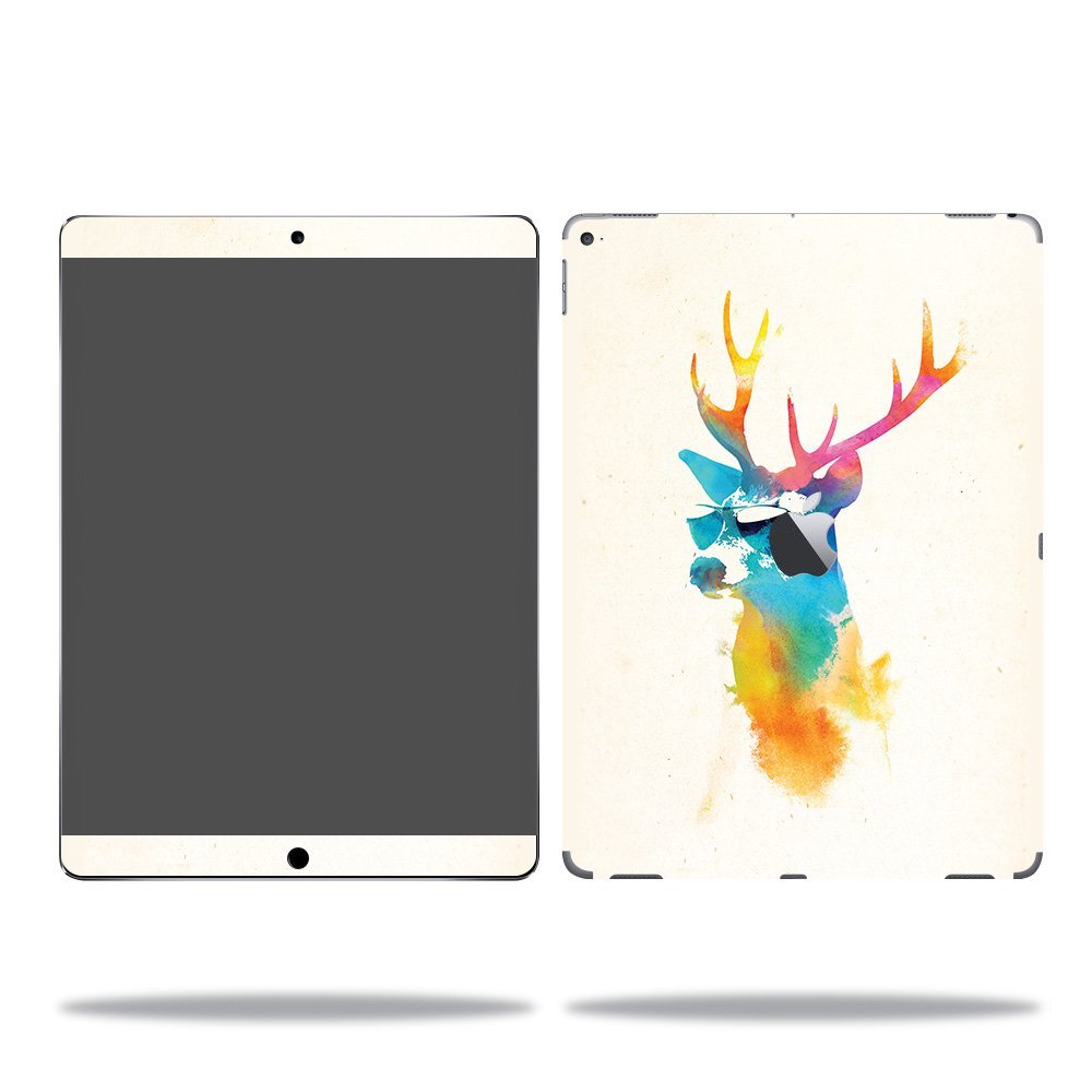 MightySkins Skin Compatible with Apple iPad Pro - Sunny Stag | Protective, Durable, and Unique Vinyl Decal wrap Cover | Easy to Apply, Remove, and Change Styles | Made in The USA