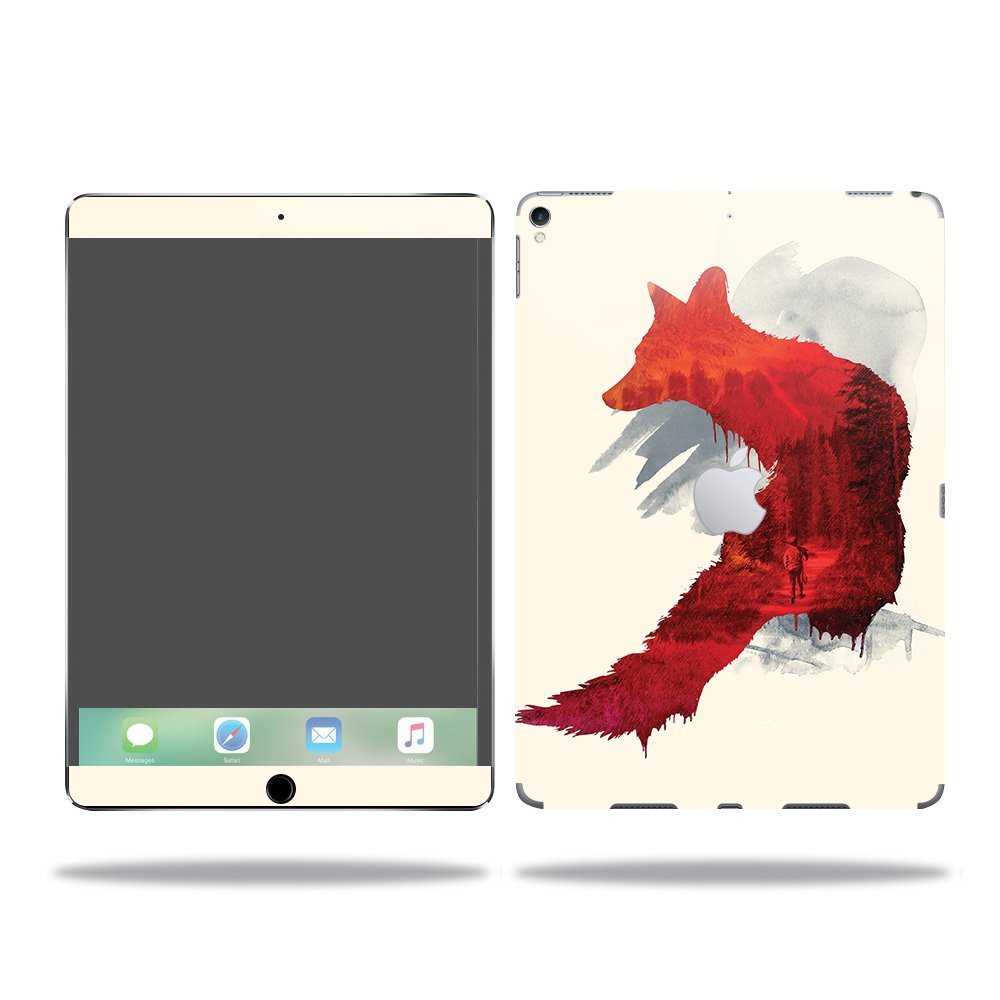 MightySkins Skin Compatible with Apple iPad Pro - Fox Blood | Protective, Durable, and Unique Vinyl Decal wrap Cover | Easy to Apply, Remove, and Change Styles | Made in The USA