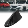 uxcell Universal Shark Fin Shape Car Roof AM FM Radio Signal Aerial Antenna Black view 2