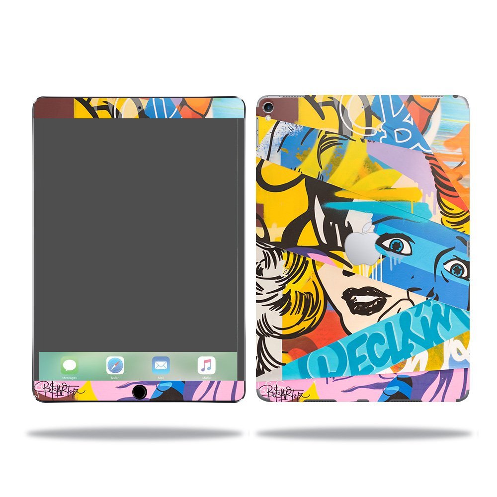 MightySkins Skin Compatible with Apple iPad Pro - Cut Up Art | Protective, Durable, and Unique Vinyl Decal wrap Cover | Easy to Apply, Remove, and Change Styles | Made in The USA