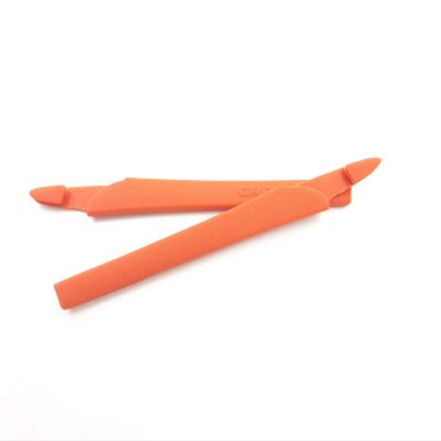 NicelyFit Replacement Temple Ear Socks for Oakley Crosslink Eye Glass Frame (Orange)