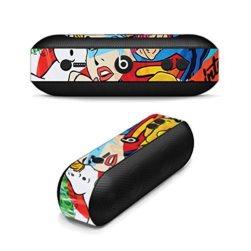 MightySkins Skin Compatible with Beats by Dr. Dre Pill Plus - Cartoon Mania | Protective, Durable, and Unique Vinyl Decal wrap Cover | Easy to Apply, Remove, and Change Styles | Made in The USA