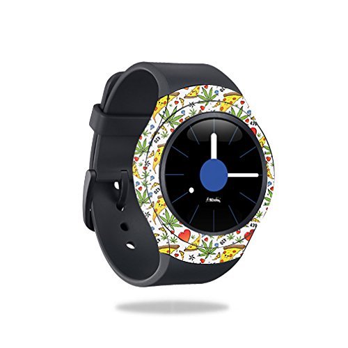 MightySkins Skin Compatible with Samsung Gear S2 3G - Munchies | Protective, Durable, and Unique Vinyl Decal wrap Cover | Easy to Apply, Remove, and Change Styles | Made in The USA
