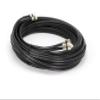 THE CIMPLE CO 200 FT Dual RG6 Coax Twin Coaxial Cable (Siamese Cable) 18AWG Satellite, Antenna, & CATV with Weather Proof Compression Connectors, Black view 1