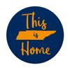 This is Home Orange and White Tennessee State Design PopSockets PopGrip: Swappable Grip for Phones & Tablets view 3