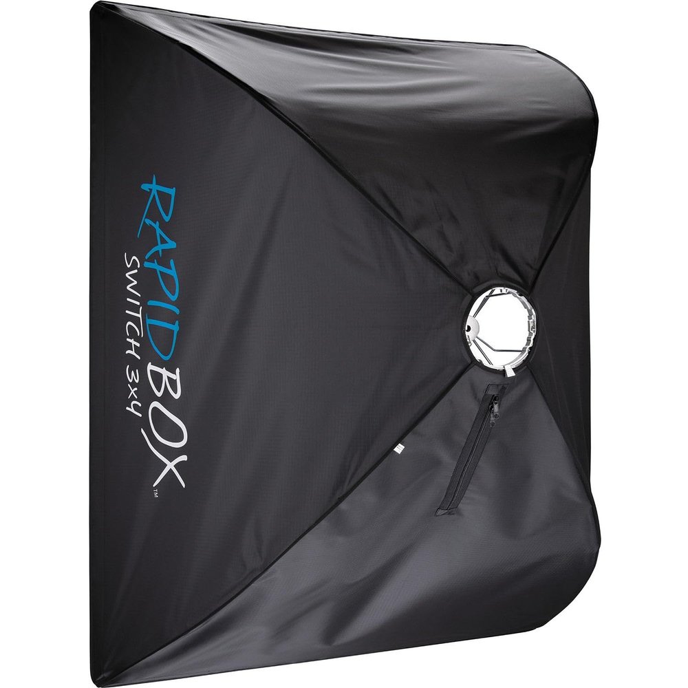 Westcott Rapid Box Switch 3x4 Portable Photography Studio and On Location Softbox Kit - Compatible with Multiple Photography Lighting Brands