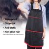 FILFEEL Salon Stylist Apron, Fashion Lady Pattern Black Salon Hair Cut Hairdressing Barbers Hair Cutting Cape For Adult view 4
