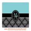 Decalrus - Protective Decal for The Dell XPS 15 9575 (15.6" Screen) Laptop with Customized Monogram DExps15_9575-Monogram3 view 1