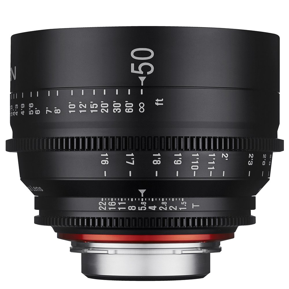 Rokinon Xeen XN50-PL 50mm T1.5 Professional CINE Lens for PL Mount (Certified Refurbished)