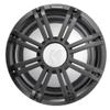 KICKER 45KMF102 10" Free Air Marine Subwoofer Sub+Charcoal Grille w/LED's+Remote view 1