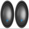 Alpine (2) S-W12D2 12" 3600 Watt Dual 2-Ohm Car Audio Subwoofers DVC Subs SW12D2 view 1