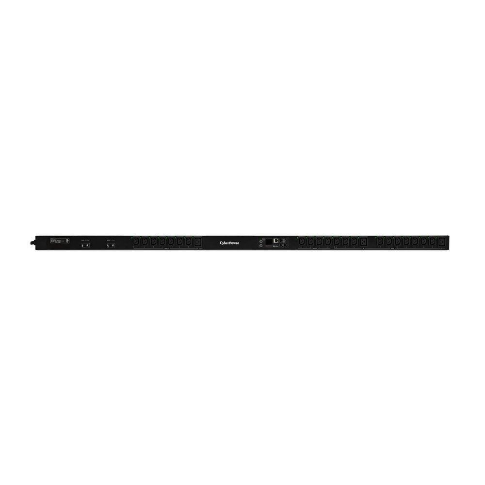CyberPower PDU41105 Switched PDU, 200-240V, 30A (Derated to 24A), 24 Outlets, 0U Rackmount