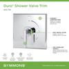 Symmons 3600-TRM Duro Shower Valve Trim in Polished Chrome (Valve Not Included) view 3