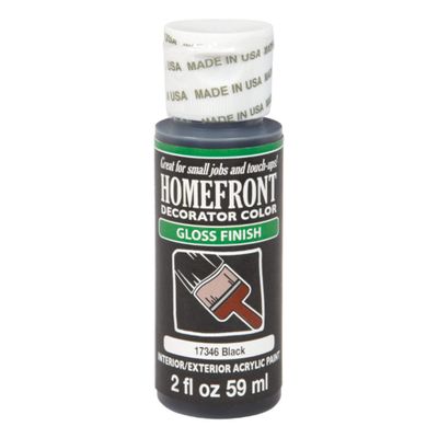 Homefront PNT 2OZ SQZ GLS Black