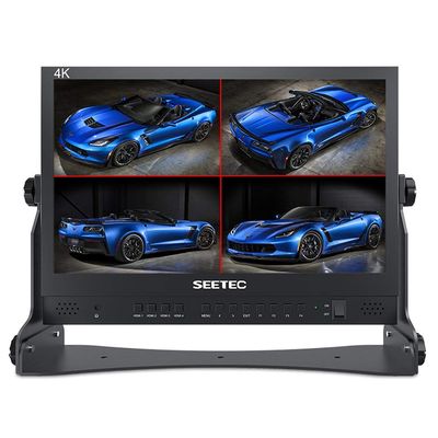 SEETEC ATEM156 15.6" 4 HDMI Input Output Quad Split Display for ATEM Mini Video Switcher Live Streaming Broadcast Director Monitor Used in Movie Production