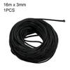 uxcell Expandable Sleeving, 1/8-inch 53ft Cable Sleeve, Black view 3