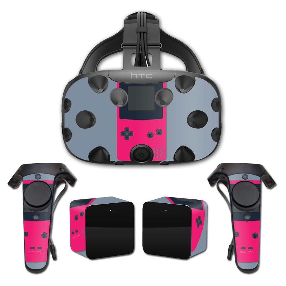 MightySkins Skin Compatible with HTC Vive Full Coverage - Game Kid Pink | Protective, Durable, and Unique Vinyl Decal wrap Cover | Easy to Apply, Remove, and Change Styles | Made in The USA