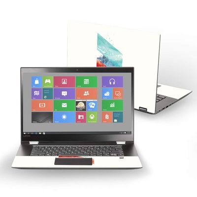 MightySkins Skin Compatible with Lenovo Flex 5 14" (2017) - Mountain Stripes | Protective, Durable, and Unique Vinyl Decal wrap Cover | Easy to Apply, Remove, and Change Styles | Made in The USA