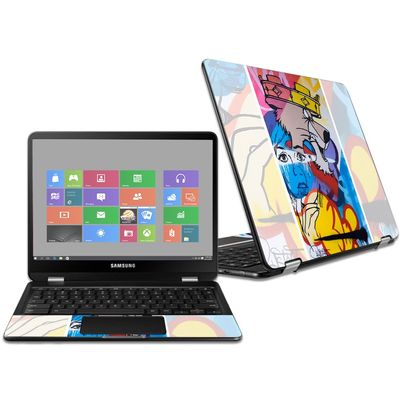 MightySkins Skin Compatible with Samsung Chromebook Pro 12.3" - Kings Reign | Protective, Durable, and Unique Vinyl Decal wrap Cover | Easy to Apply, Remove, and Change Styles | Made in The USA